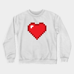 Pixel Heart Crewneck Sweatshirt